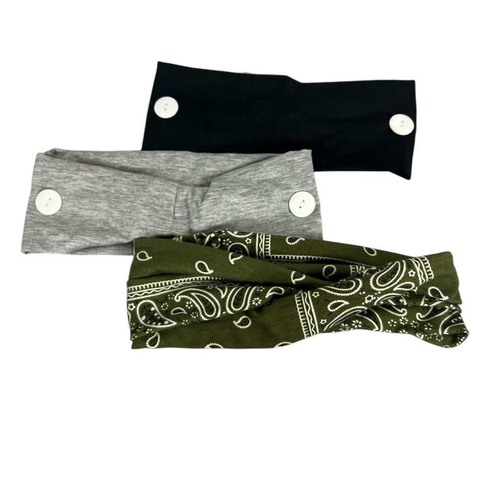 Lot of 3 Ella & Elly‎ Headbands New Stretchy